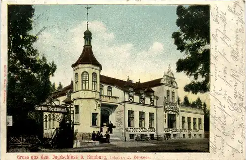 Rumburg - Gruss aus dem Jagdschloss -493940