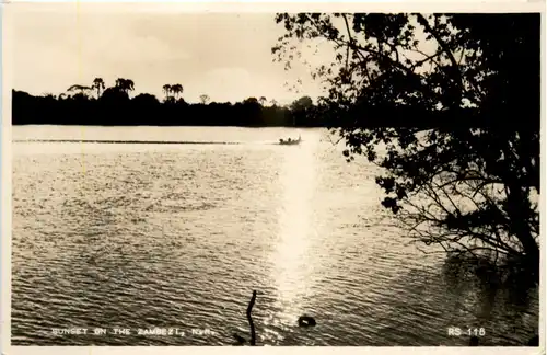 Sunset on the Zambezi -98336