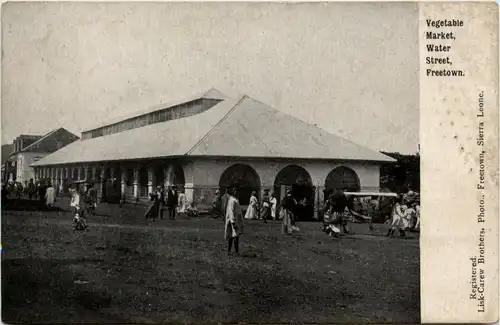 Sierra Leone - Freetown - Vegetable Market -98396