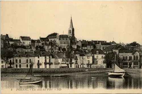 Pornic, Un coin du Port -392224