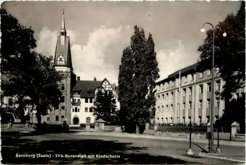 Bernburg/saale, SVA-Kuranstalt mit Kinderheim -372284