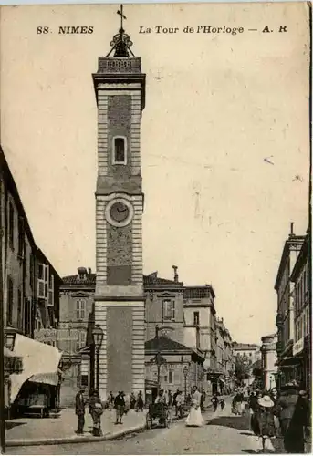 Nimes, La Tour de L`Horloge -392856