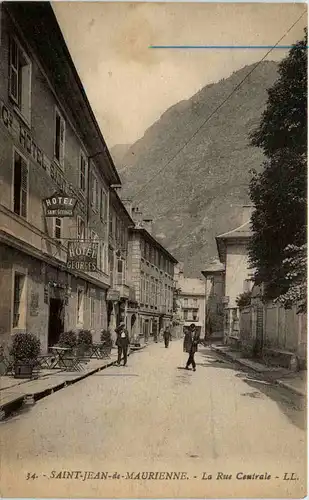 Saint Jean de Maurienne - La Rue Centrale -497278