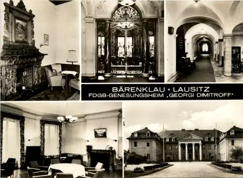 Bärenklau Lausitz, Genesungsheim Georgi Dimitroff, div. Bilder -398762