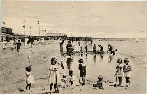 Ostseebad Prerow - Strand mit Seebrücke -464504