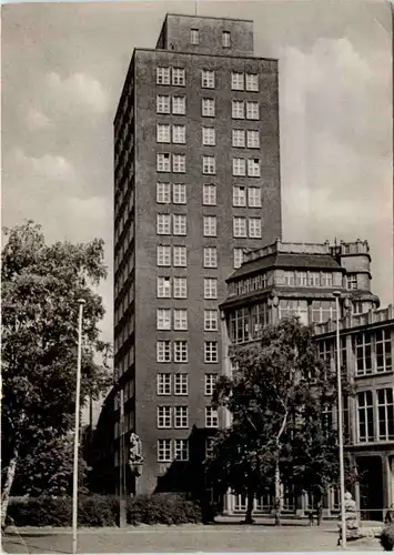 Jena, Hochhaus des VEB Carl Zeiss -500358