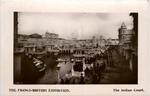 London - Franco British Exhibition - Indian Court -469626