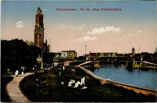 Bremerhaven - An der alten Hafeneinfahrt -601714