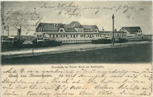 Bremerhaven - Wartehalle des Nordd. Lloyd -601828