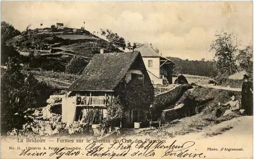 La Bridoire - Fermes sur le chemin du Gue des Planches -603942