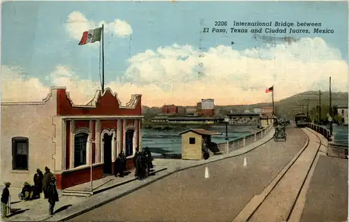 Mexico - Bridge between El Paso and Ciudad Juarez -604410