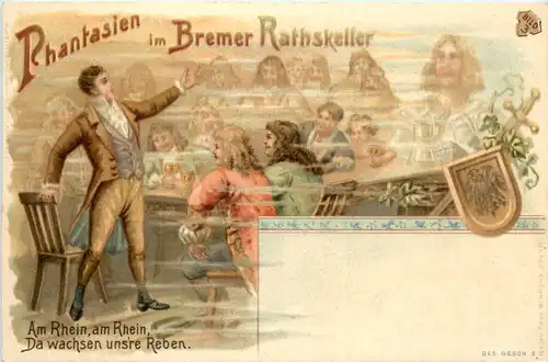 Bremen - Phantasien im Bremer Rathskeller -477762