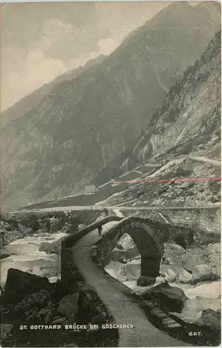 Gotthard Brücke bei Göschenen -508470