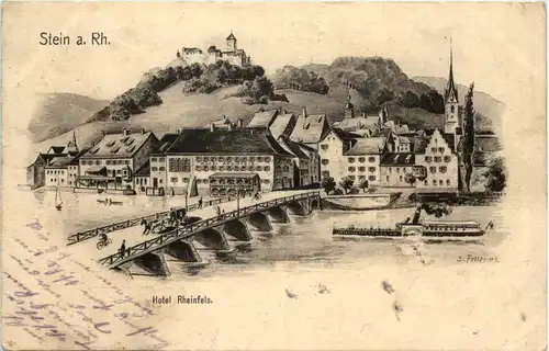 Stein am Rhein - Künstler-AK Eugen Felle -605690