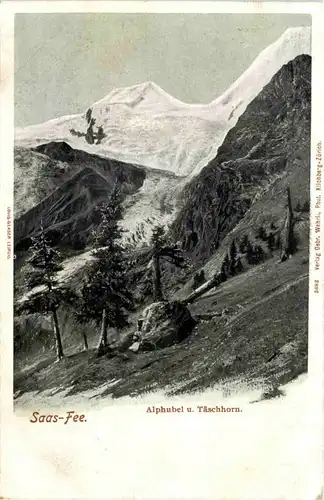 Saas-Fee, Alphubel u. Täschhorn -508296