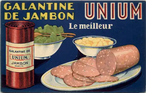 Werbung - Galantine de Jambon - Unium -605116