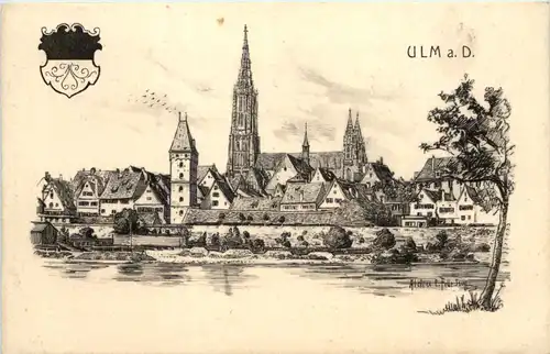 Ulm - Künstler-AK Eugen Felle -606460