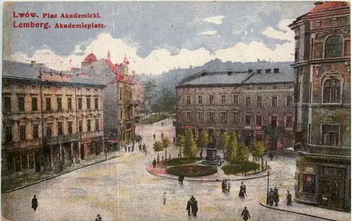 Lwow - Lemberg - Akademieplatz -613220