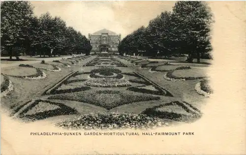 Philadelphia - Sunken Garden -613296