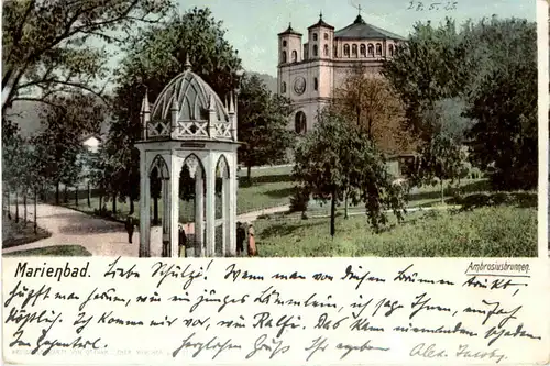 Marienbad - Ambrosiusbrunnen -494202