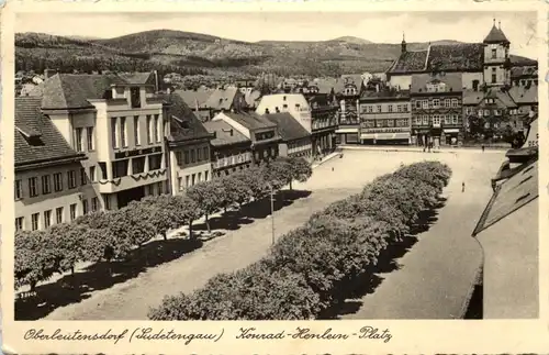 Oberleutensdorf - Sudeten - Konrad Henlein Platz -616254