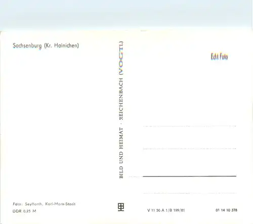 Sachsenburg Kr. Hainichen -394386