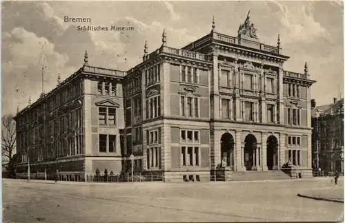 Bremen - Städtisches Museum - Feldpost Reservelazarett Bremen -478134