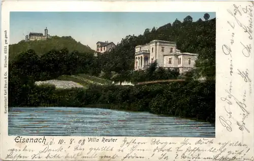 Eisenach - Villa Reuter - Luna Karte -618012