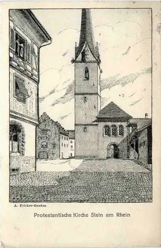 Stein am Rhein - Protestantische Kirche -480202