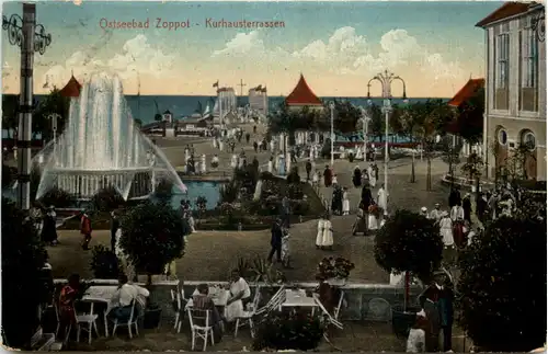 Ostseebad Zoppot - Kurhausterrassen -625326