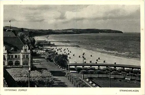 Ostseebad Zoppot - Strandanlagen -625572