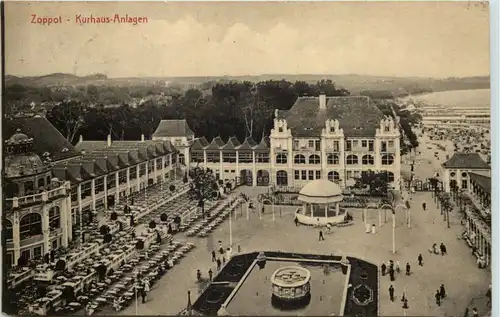 Zoppot - Kurhaus-Anlagen -625398