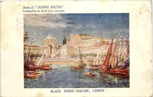 Lisbon - Black Horse Square -624332