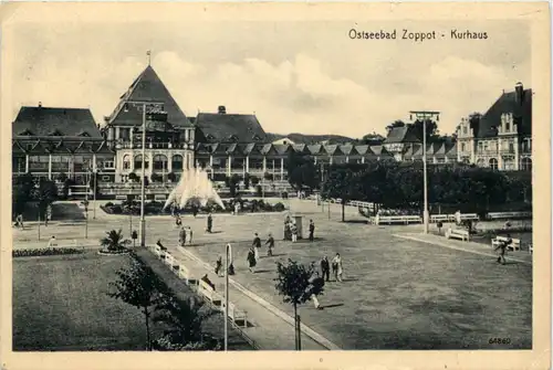 Ostseebad Zoppot - Kurhaus -625072