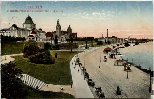 Stettin - Hakenterasse mit Museum -626954