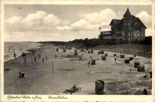 Ostseebad Lesa in Pommern - Strandleben -626998