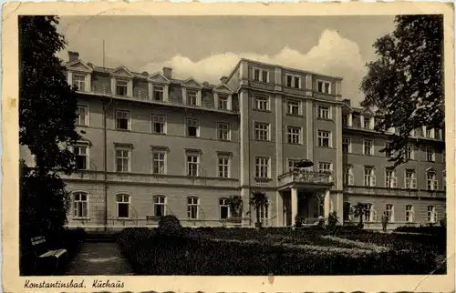 Konstantinsbad Sudetengau - Kurhaus -628776