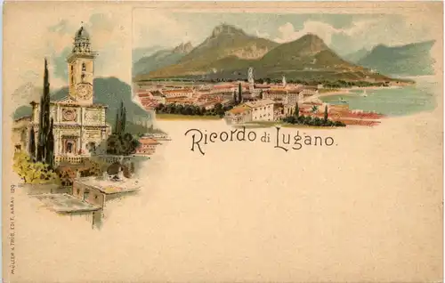 Ricordo di Lugano - Litho -629844