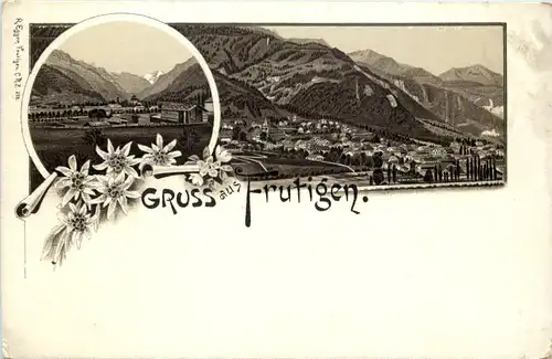 Gruss aus Frutigen - Litho -629834