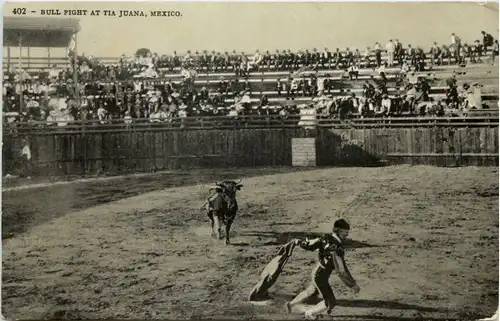 Mexico - Bull Fight at Tia Juana -633602