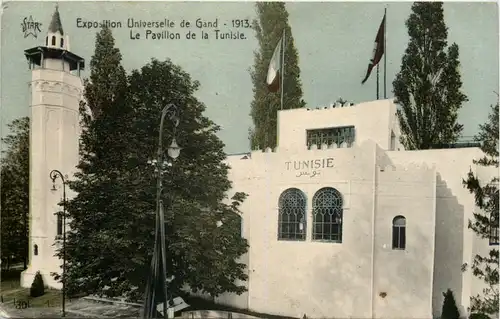 Gand - Exposition Universelle 1913 - Tunisie -634508