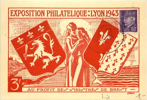 Lyon - Exposition Philatelique 1943 -495386