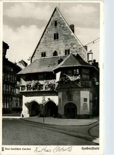 Halberstadt - Rathaus -496686