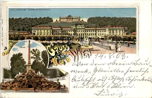 Gruss aus Wien - Litho -636488