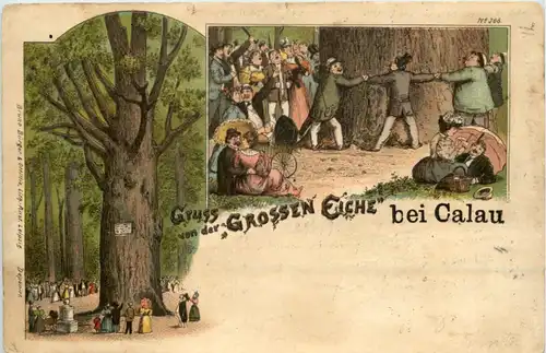 Gruss von der Grossen Eiche bei Calau -642766