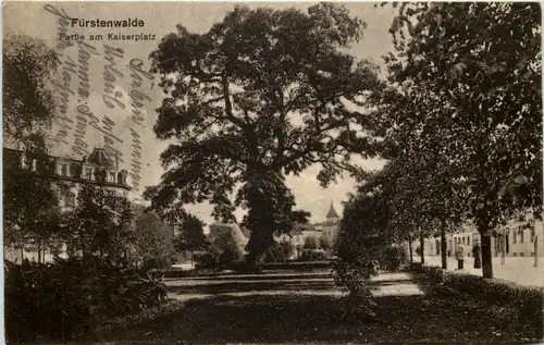 Fürstenwalde, Partie am Kaiserplatz -509820