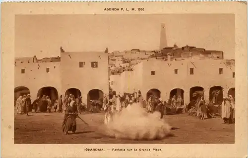 Ghardaia - fantasia sur la Grande Place -638272