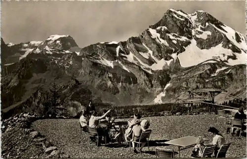 Braunwald - Ausblick vom Bergrestaurant Gummen -630918