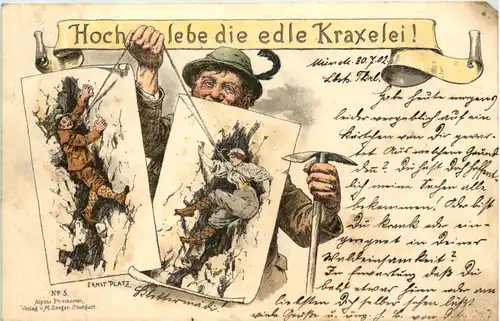 Bergsteigen - Hoch lebe die edle Kraxelei -643320