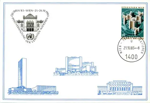 Vereinte Nationen - UNO FDC Österrreich -196340